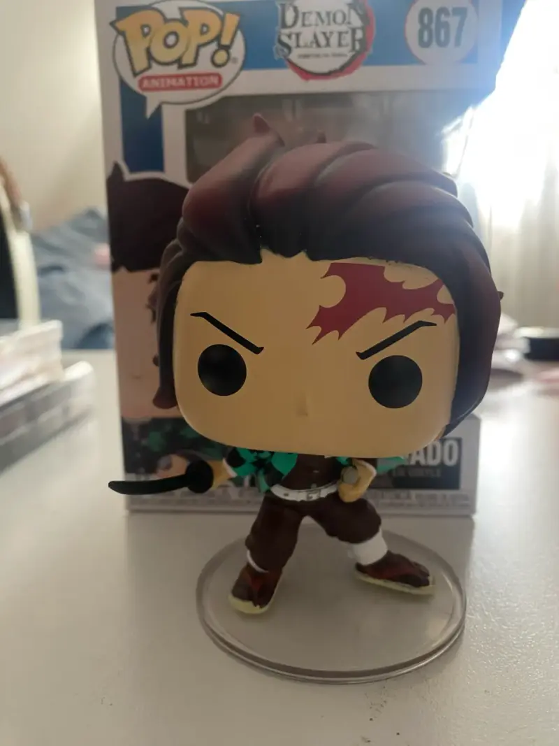 Figura Funko Pop Tanjiro Kamado Demon Slayer - 4