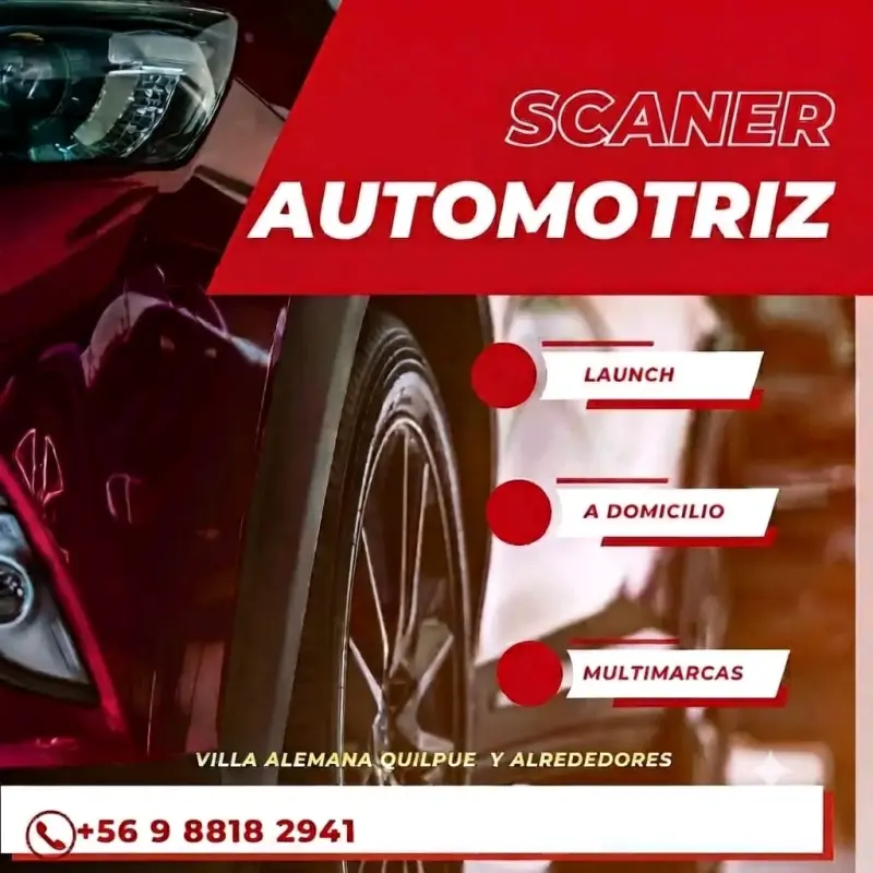 Servicio de Escáner Automotriz a Domicilio