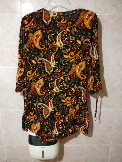 Vestido estampado paisley Basement Basic - miniatura 1