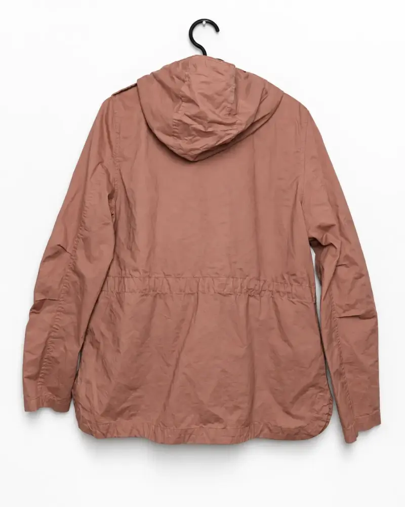Chaqueta rosa empolvado con capucha Love Tree XL - 3