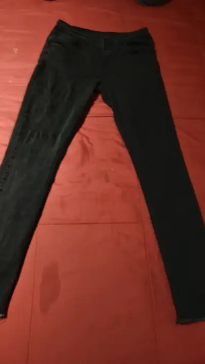 Pantalones negros ajustados para hombre 38 - miniatura 1