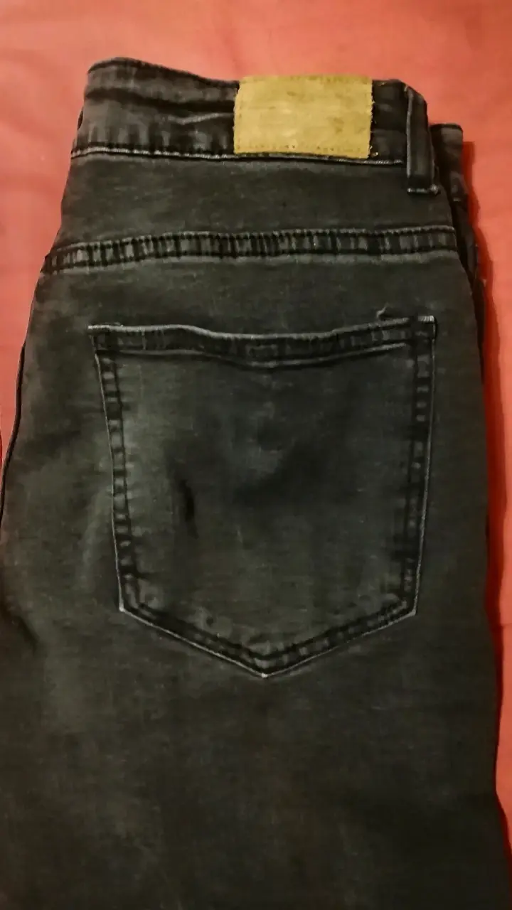 Pantalones negros ajustados para hombre 38 - 2