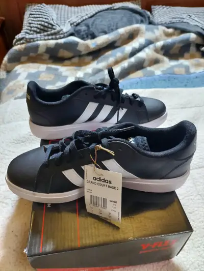 Zapatillas Adidas Grand Court Base 2 negras - miniatura 2