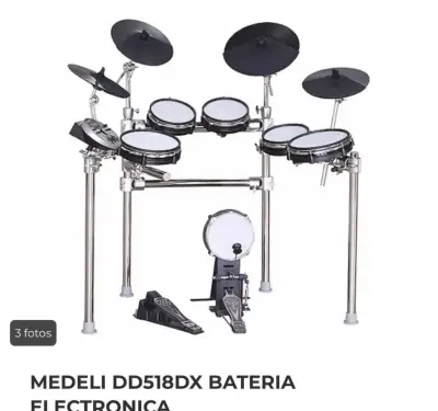 Batería Electrónica Medeli DD518DX Completa - miniatura 1