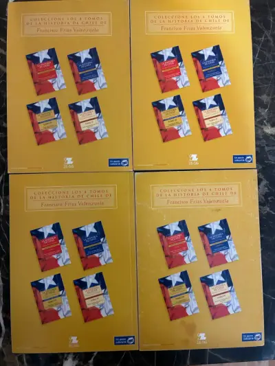Colección de 4 Tomos La Historia de Chile Francisco Frías Valenzuela - miniatura 2