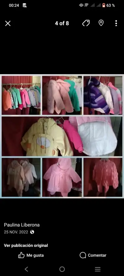 Ropa de bebé variada en colores y estilos - miniatura 1