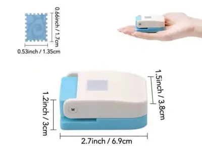 Perforadora  mini estampillas 1,7x1,35 cm. - miniatura 6