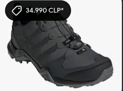 Zapatillas deportivas negras Adidas en buen estado - 2