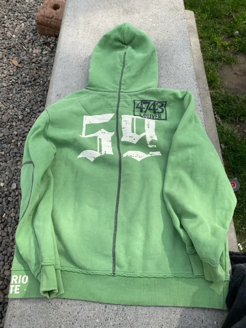 hoodie verde - 2
