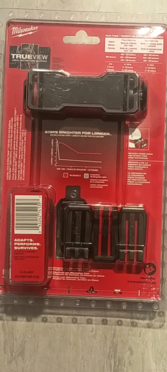 Lámpara para casco Milwaukee USB 600L - 2