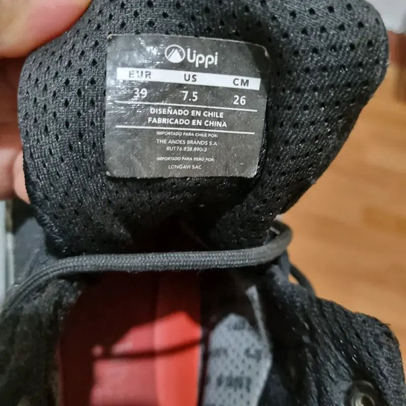 Botas de senderismo negras Lippi talla 39 - 1