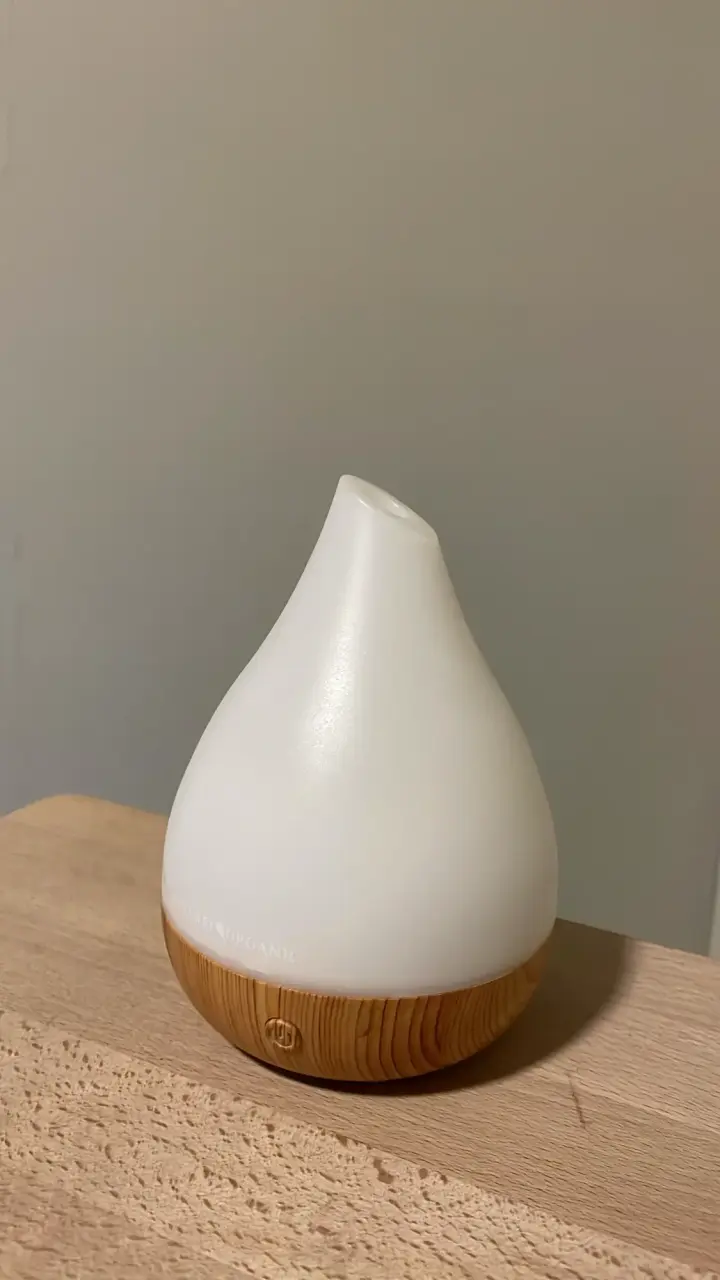 Difusor de Aromas Pure Organic con Base de Madera