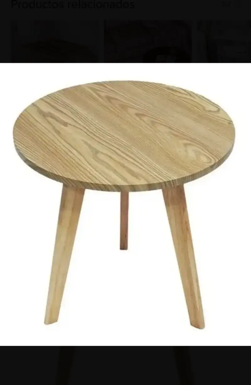Mesa de Centro Redonda 60x60 - 2