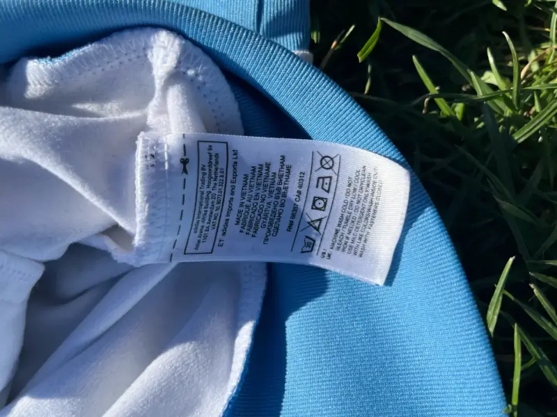 Chaqueta deportiva Adidas Argentina blanca y celeste - 3