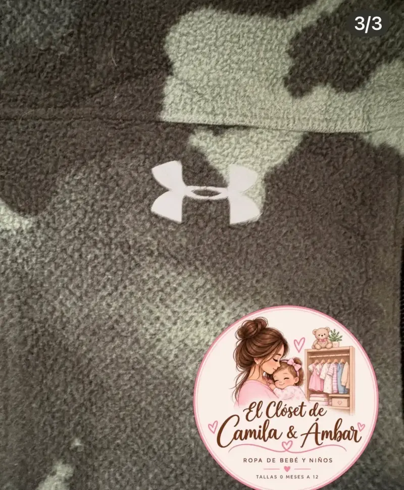 Polerón camuflado para niños Under Armour - 3