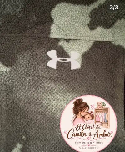 Polerón camuflado para niños Under Armour - miniatura 3