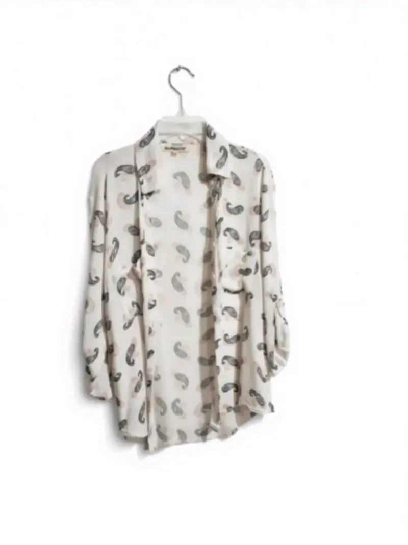Blusa estampada de mujer con diseño paisley - 1