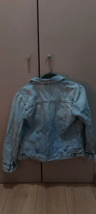 Chaqueta de mezclilla para niño Zara talla 10 - miniatura 2