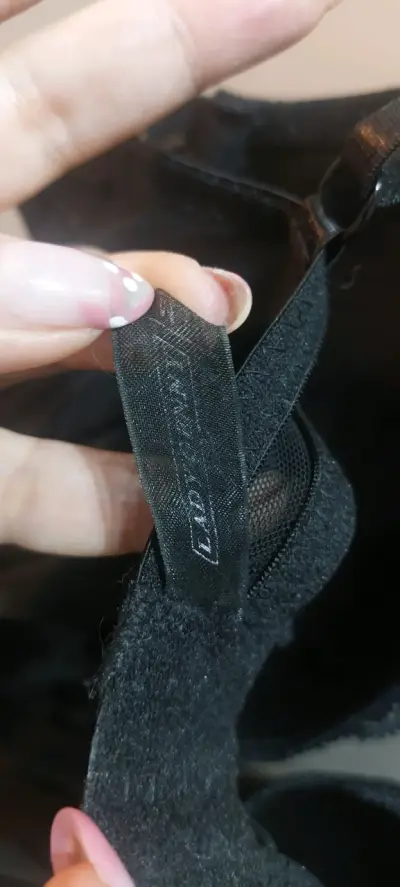 Babydoll negro de encaje con detalle brillante - miniatura 5