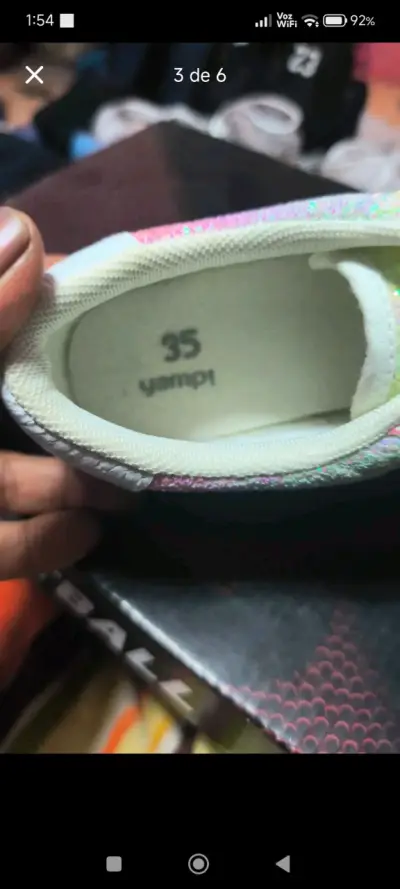 Zapatillas de niña talla 35 - miniatura 3
