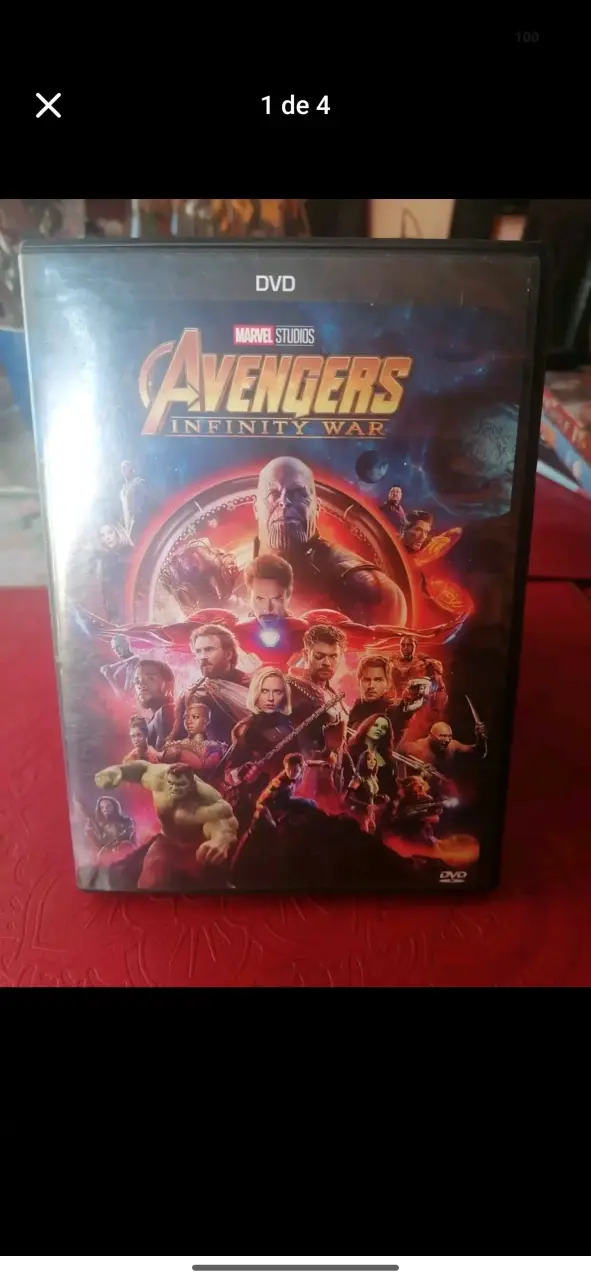 DVD Avengers: Infinity War en buen estado - 1