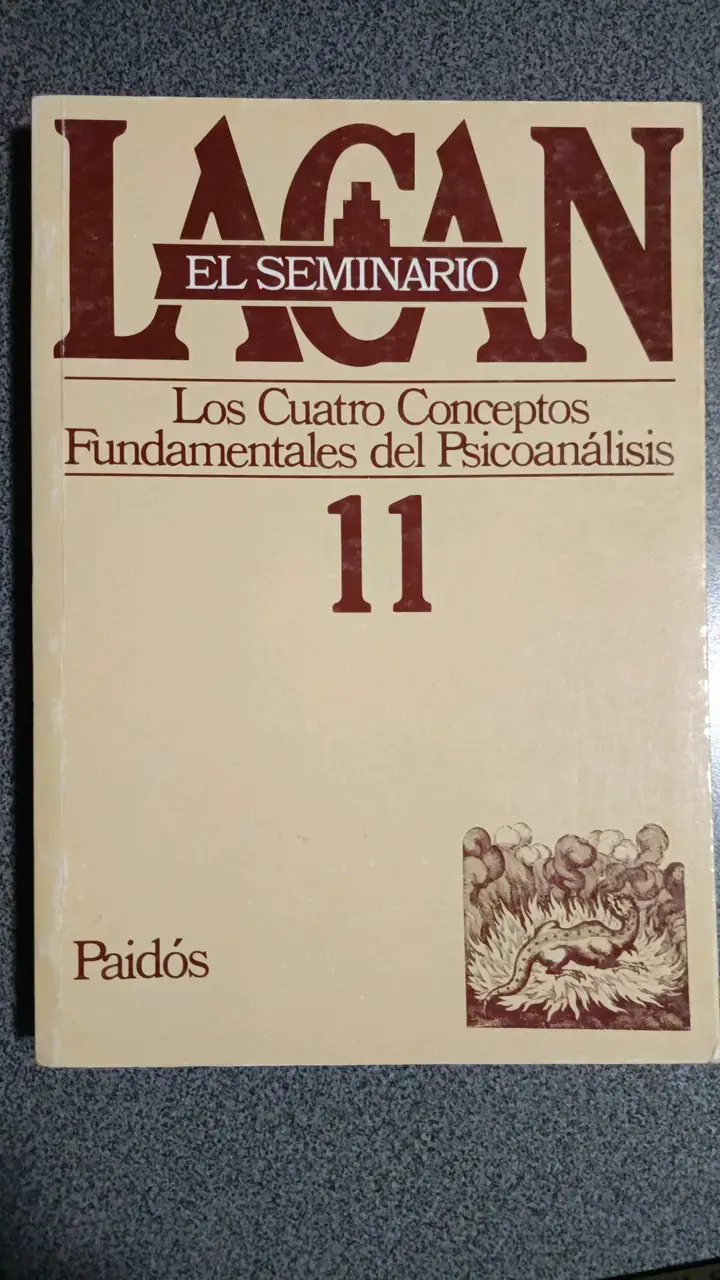 Libro Lacan El Seminario 11 Psicoanálisis - 1