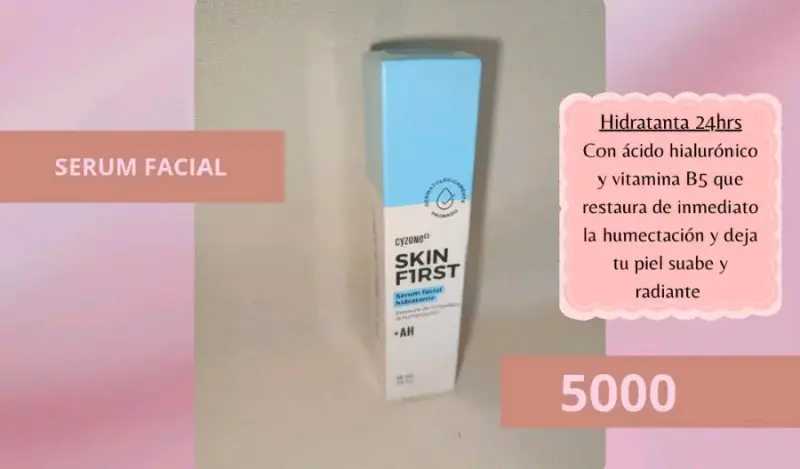 Serum Facial Hidratante Cyzone Skin First