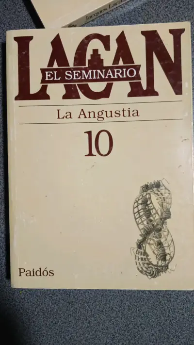 Libro El Seminario La Angustia de Lacan - miniatura 1