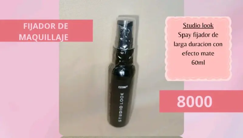 Fijador de Maquillaje Cyzone Studio Look 60ml
