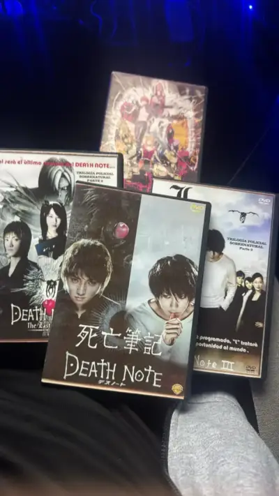 Colección de DVDs Death Note Trilogía Completa - miniatura 1
