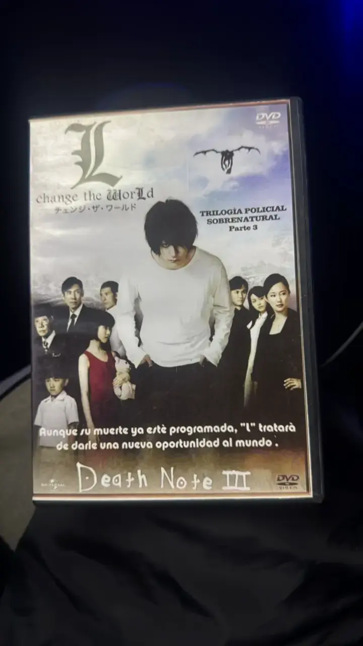 Colección de DVDs Death Note Trilogía Completa - 5