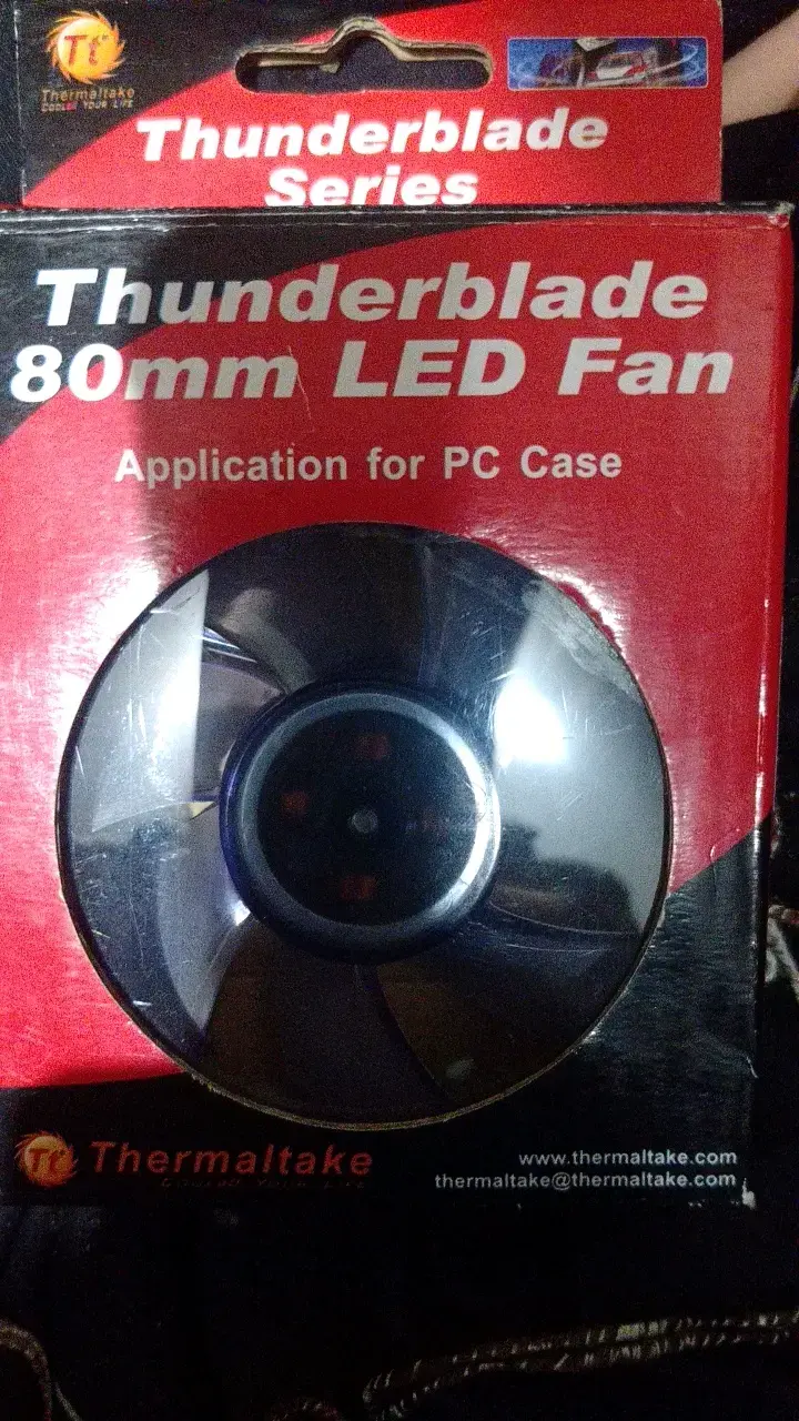 Ventilador led 80m Thermaltabe Thunderblade para P - 1
