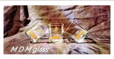 Vasos de Whisky Cuadrados MDM Glass - miniatura 1