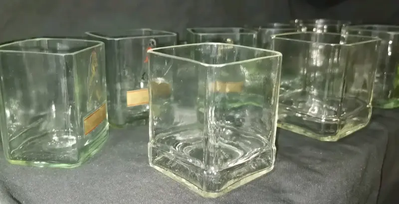 Vasos de Whisky Cuadrados MDM Glass - 4