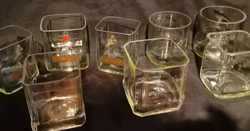 Vasos de Whisky Cuadrados MDM Glass - 5