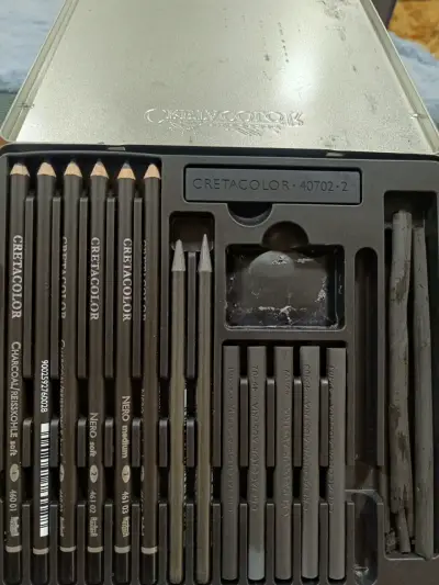 Set de Dibujo a Carbón Cretacolor Black Box - miniatura 2