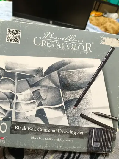 Set de Dibujo a Carbón Cretacolor Black Box - miniatura 1