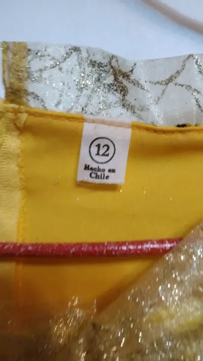 Disfraz de princesa amarillo para niña - miniatura 2
