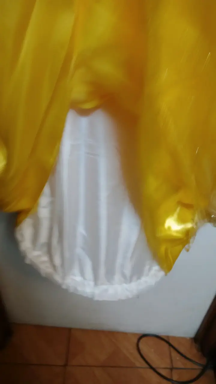Disfraz de princesa amarillo para niña - 3