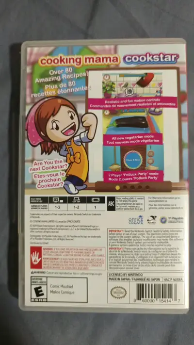 Juego Nintendo Switch Cooking Mama Cookstar - miniatura 2