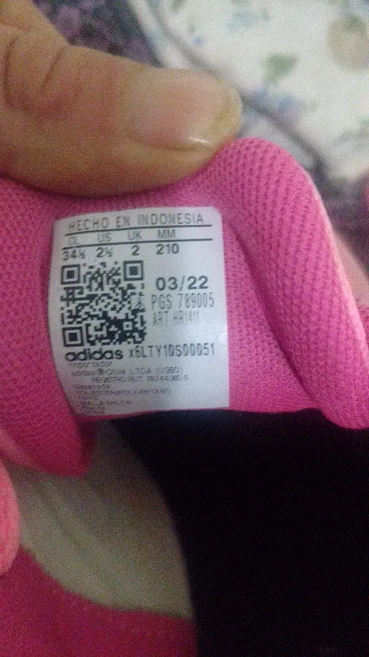 34.5 talla Zapatillas deportivas rosas para mujer - 5