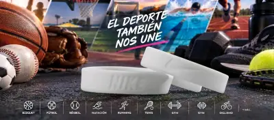 Pulseras de silicona Deportivas LIVESTRONG y otras - miniatura 3