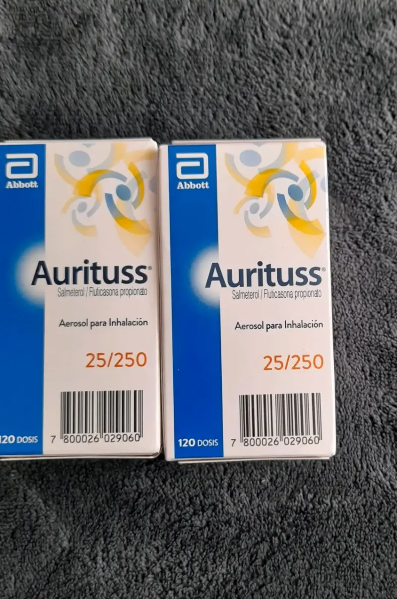 Aerosol para inhalación Aurituss 25/250 Abbott