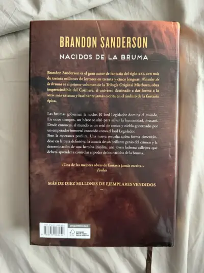 Nacidos de la bruma - libro 1; Brandon Sanderson. - miniatura 2