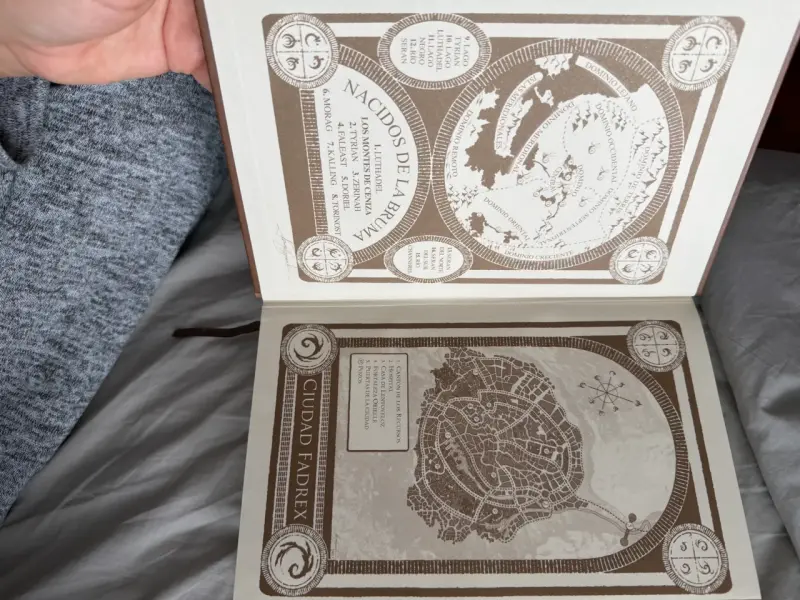 Nacidos de la bruma - libro 1; Brandon Sanderson. - 4