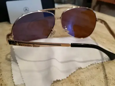 Gafas de Sol Mercedes-Benz Aviador Doradas - miniatura 6