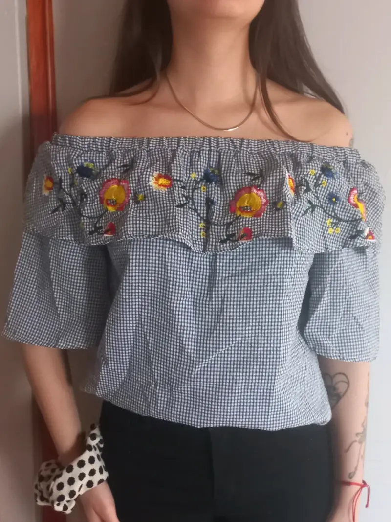 Blusa Paisana Cuadrille