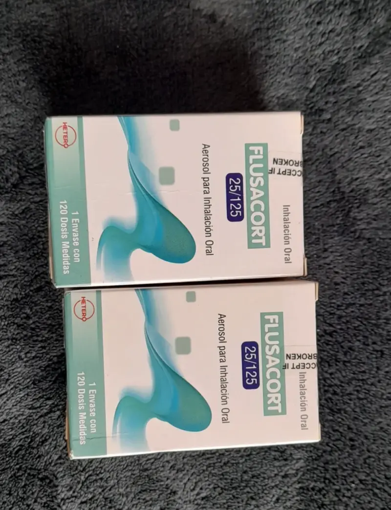 Aerosol para inhalación oral Flusacort 25/125