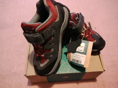 Zapatillas de Niño lippi Velcro Gris Rojo Talla 31 - miniatura 1