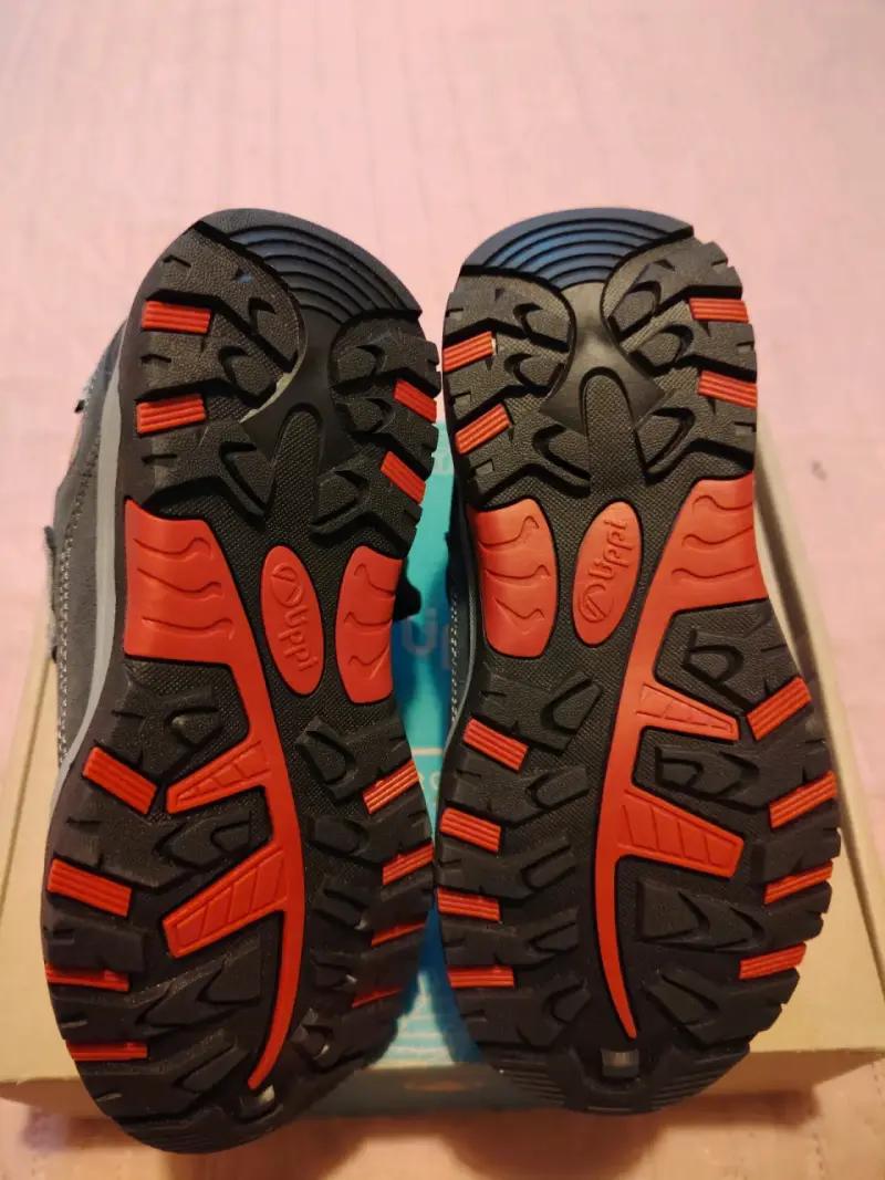 Zapatillas de Niño lippi Velcro Gris Rojo Talla 31 - 4